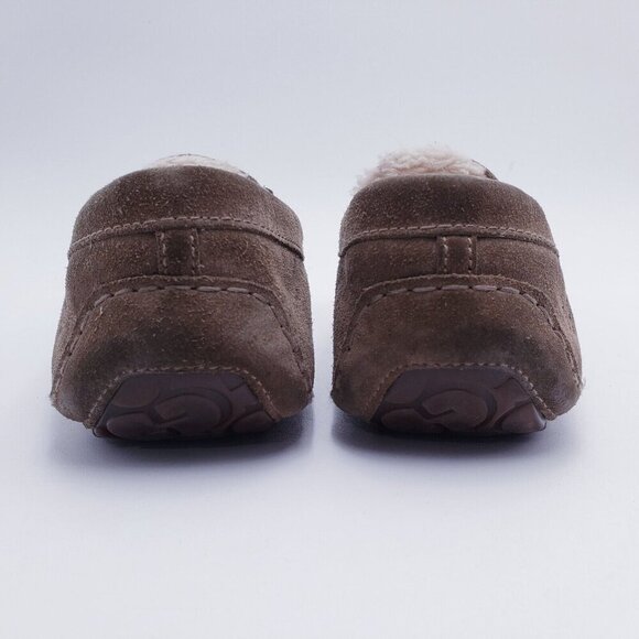 UGG Men\'s‎ Size 11 Corvin Loafer Moccasin Slippers Tan Suede DRY LEAF Slip On main image 5